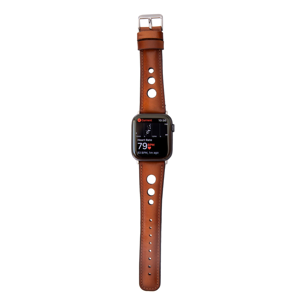 Holo Leather Apple Watch Band
