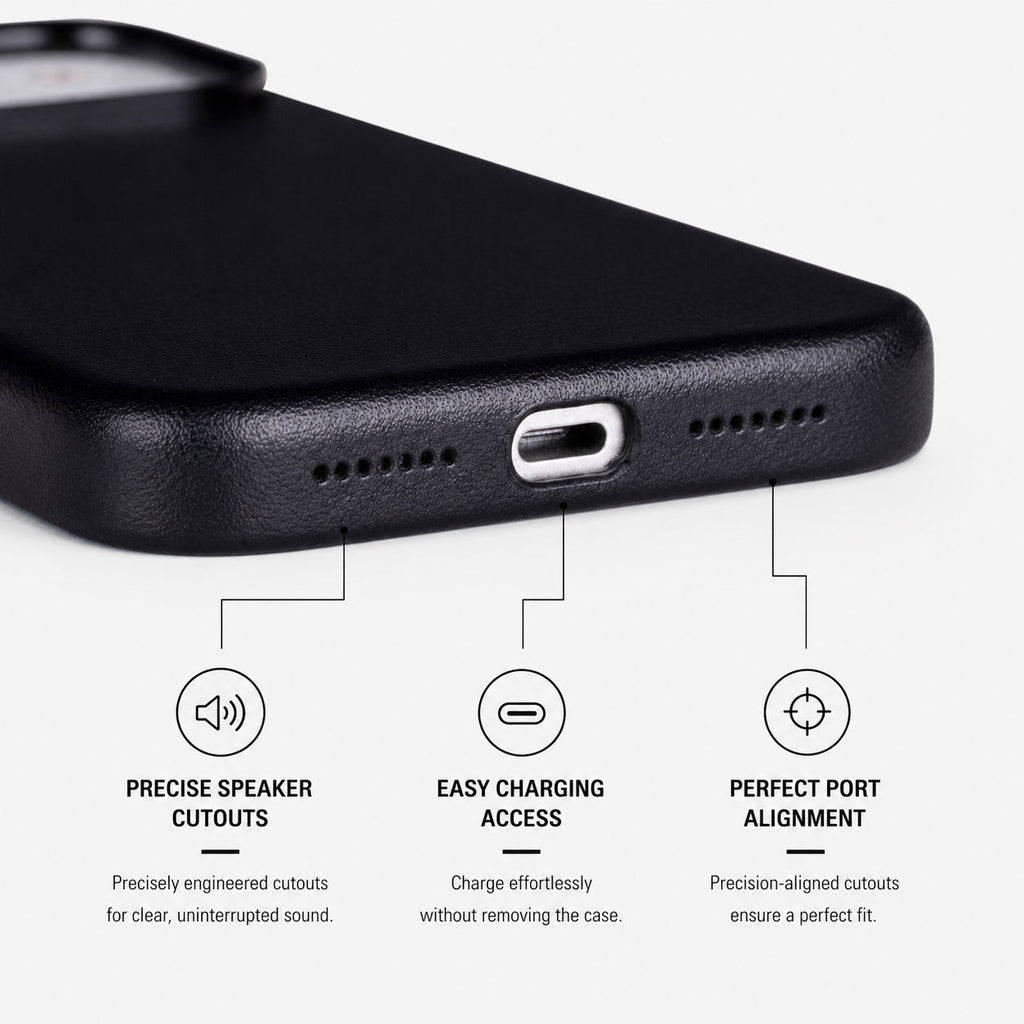 Prestige iPhone 18 Pro Max / 17 Pro Max Leather Case