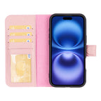 Magic iPhone 16 Plus Detachable Leather Wallet Case
