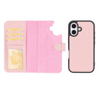 Magic iPhone 16 Plus Detachable Leather Wallet Case