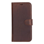 Magic iPhone 16 Plus Detachable Leather Wallet Case