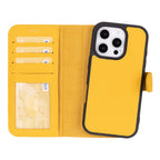 Magic iPhone 16 Pro Detachable Leather Wallet Case
