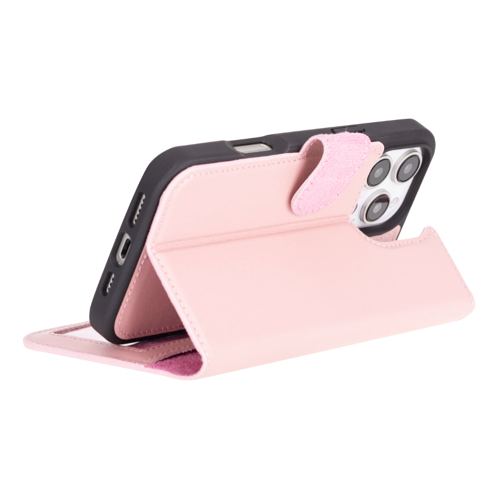 Magic iPhone 16 Pro Detachable Leather Wallet Case