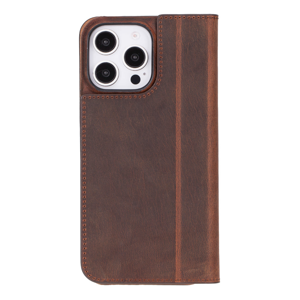 Sonat Leather iPhone 16 Pro Max Folio Case