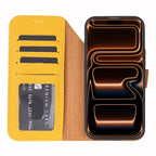 Magic iPhone 17 Pro Max Leather Detachable Wallet Case