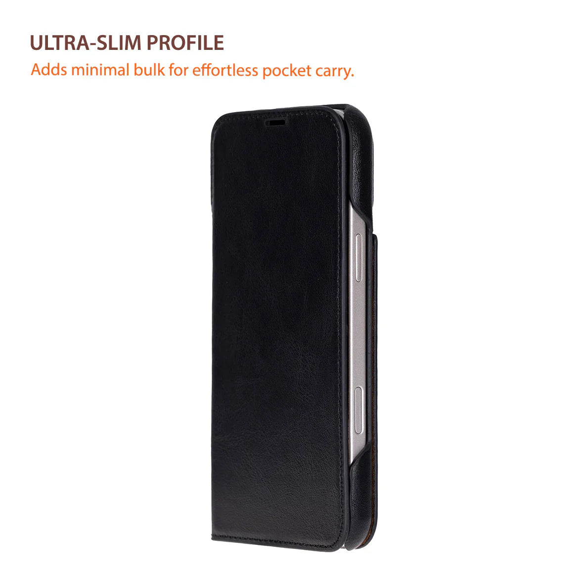 Sonat Leather iPhone 17 Air Folio Case