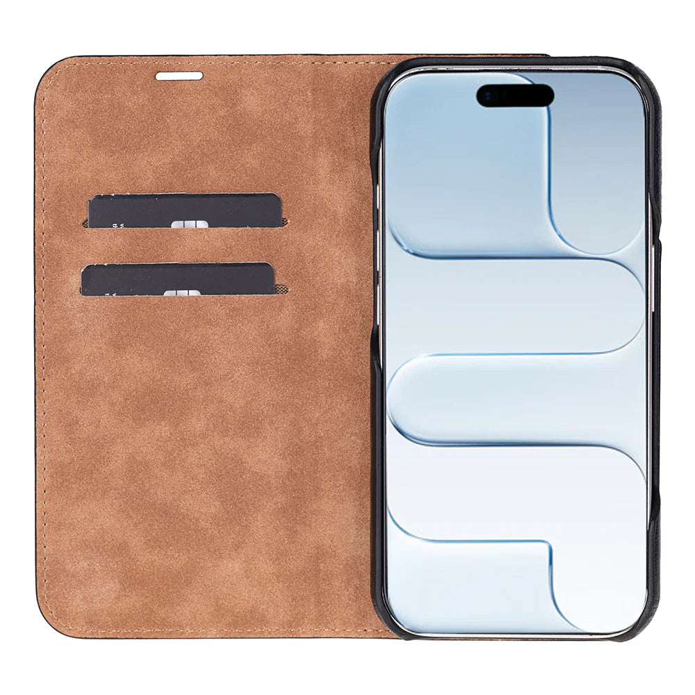 Sonat Leather iPhone 17 Air Folio Case