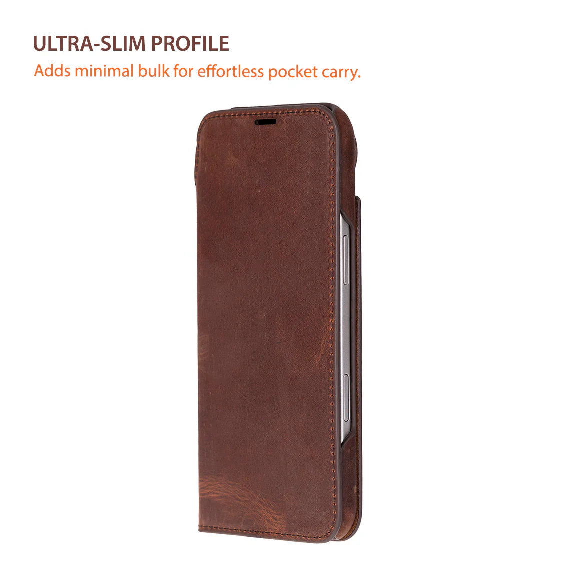 Sonat Leather iPhone 17 Air Folio Case