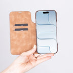 Sonat Leather iPhone 17 Air Folio Case