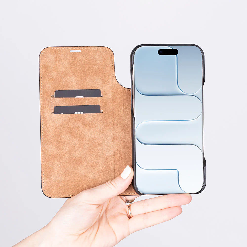 Sonat Leather iPhone 17 Air Folio Case