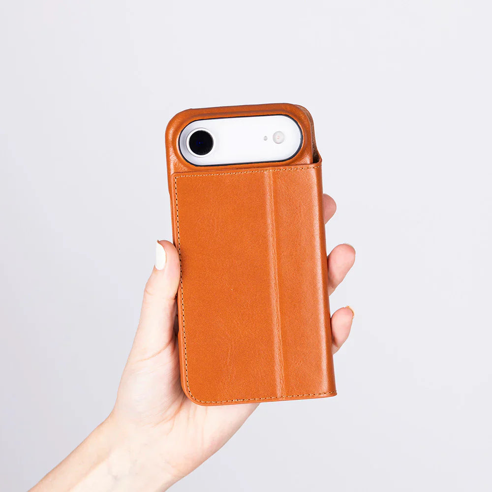 Sonat Leather iPhone 17 Air Folio Case