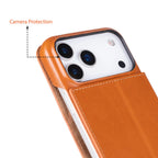 Sonat Leather iPhone 17 Pro Folio Case