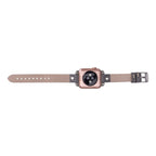 Ferro Apple Watch Leather Band with Silver Trok