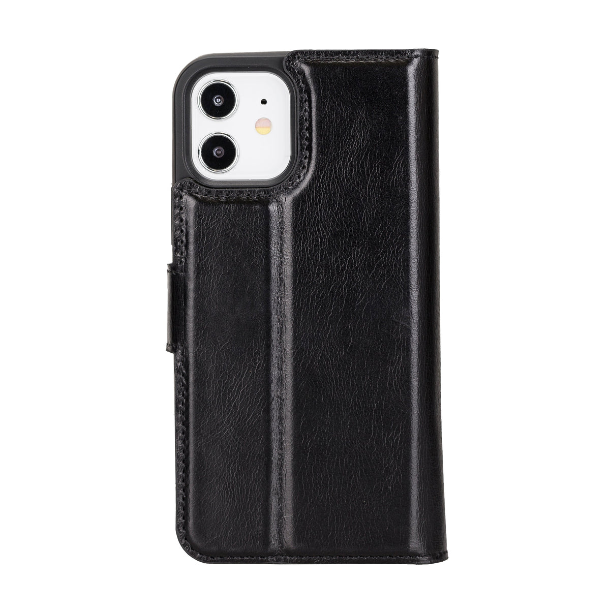 Magic iPhone 12 / 12 Pro Detachable Leather Wallet Case