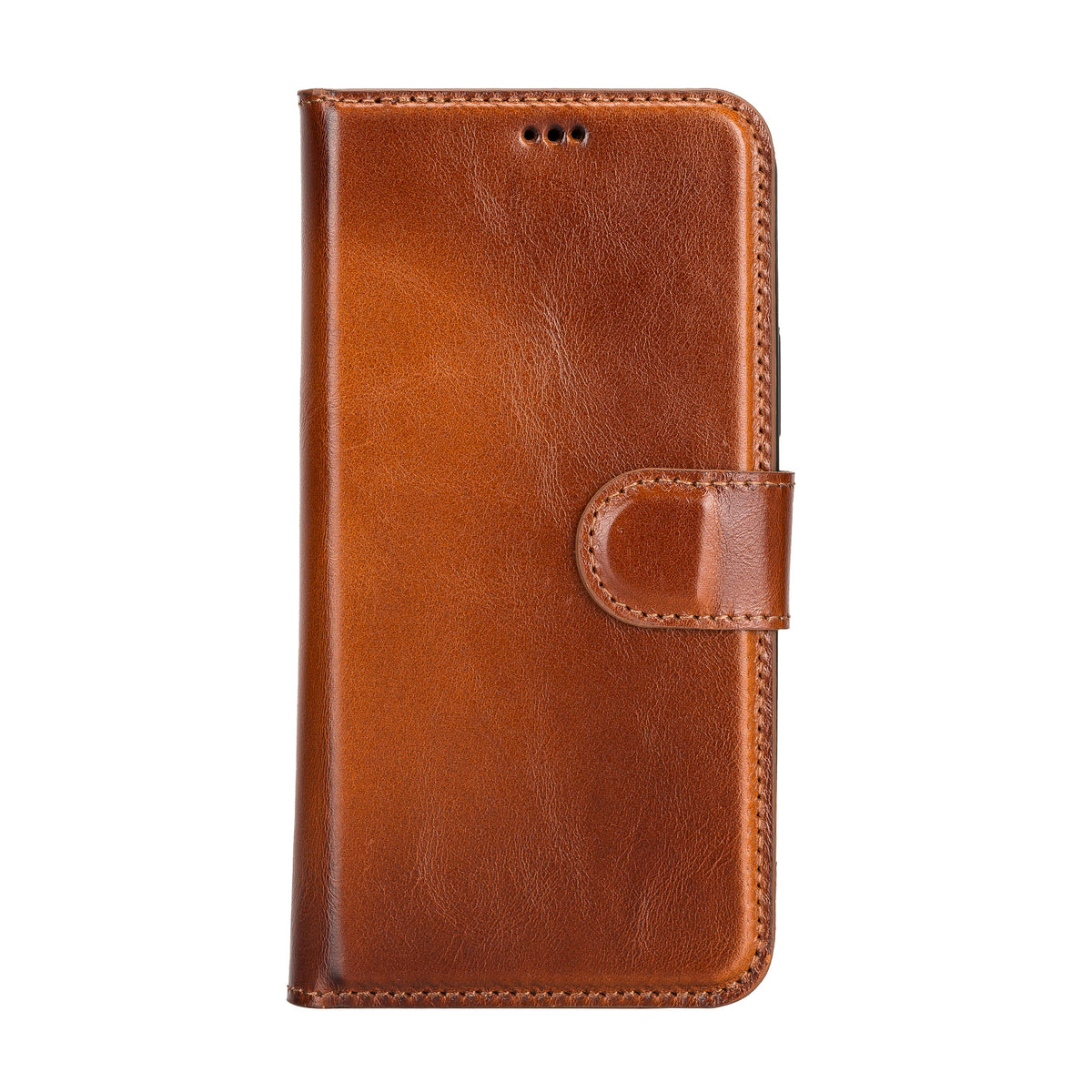 Magic iPhone 12 / 12 Pro Detachable Leather Wallet Case