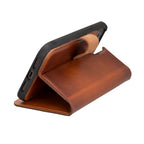 Magic iPhone 12 Pro Max Detachable Leather Wallet Case