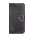 Magic iPhone 12 / 12 Pro Detachable Leather Wallet Case