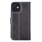 Magic iPhone 13 Mini Detachable Leather Wallet Case