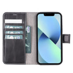 Magic iPhone 12 / 12 Pro Detachable Leather Wallet Case