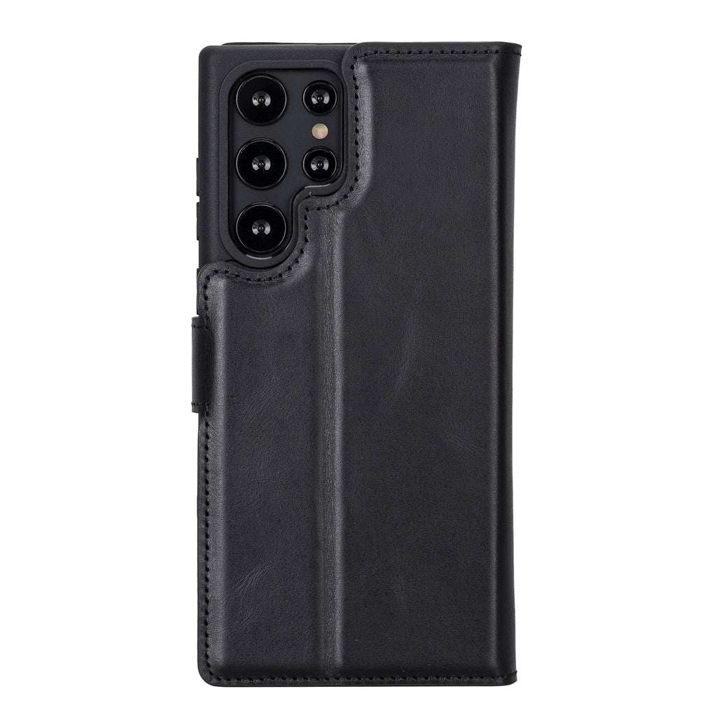 Magic Samsung Galaxy S23 Ultra Leather Detachable Wallet Case