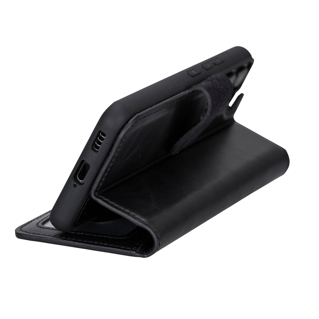 Magic Samsung Galaxy S23 Ultra Leather Detachable Wallet Case