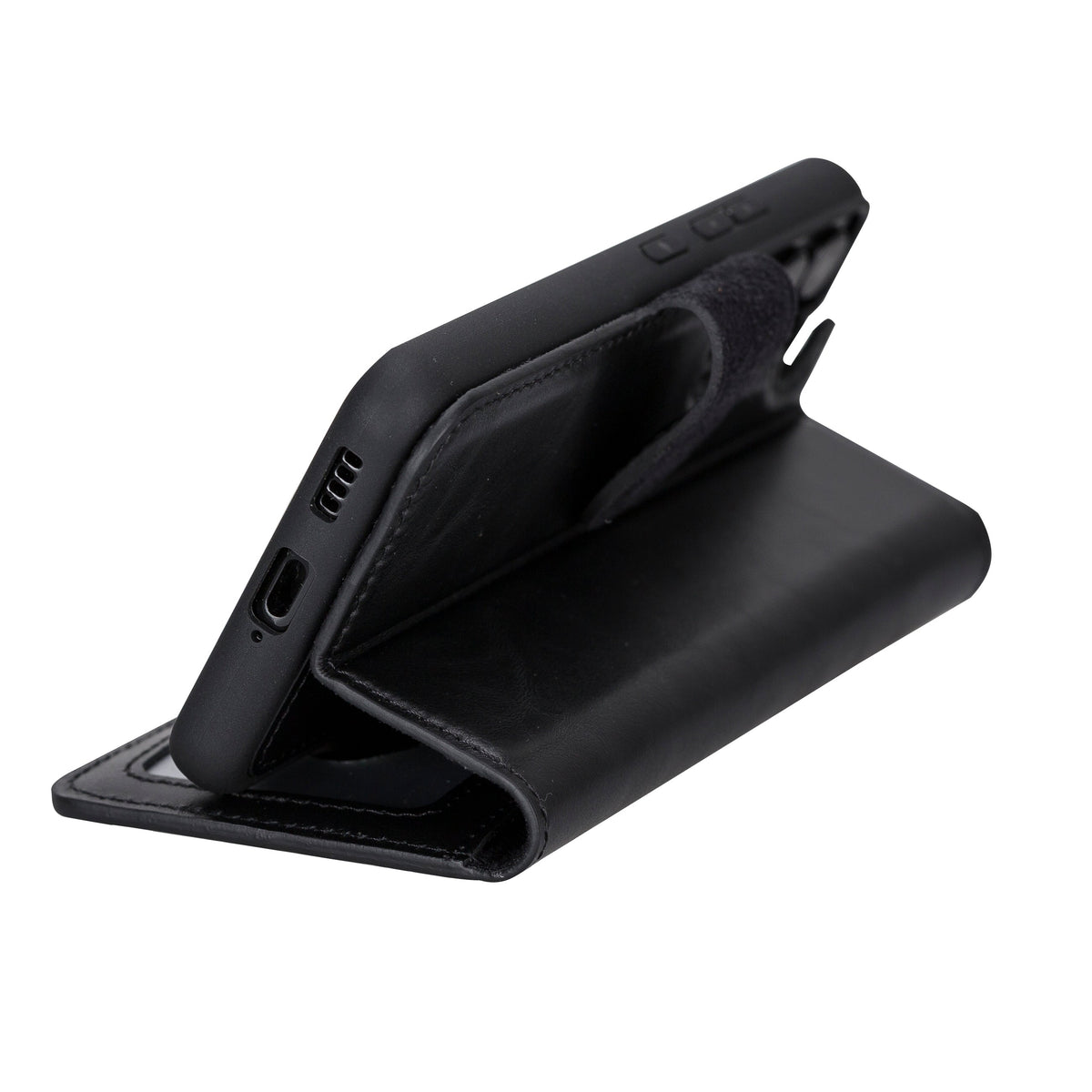 Magic Samsung Galaxy S23 Ultra Leather Detachable Wallet Case