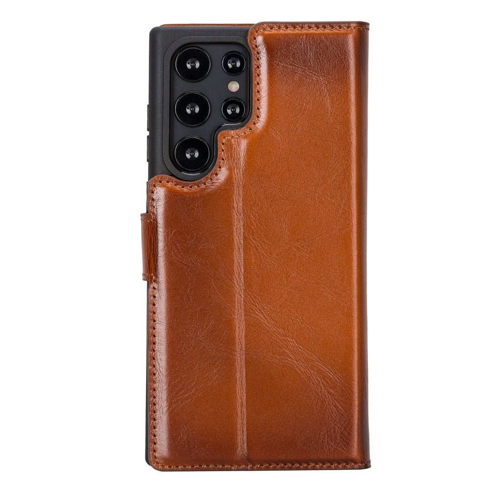 Magic Samsung Galaxy S23 Ultra Leather Detachable Wallet Case