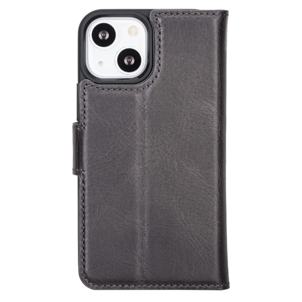 Magic iPhone 13 Mini Detachable Leather Wallet Case