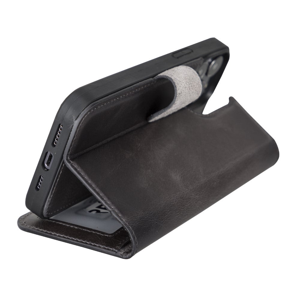 Magic iPhone 13 Pro Max Detachable Leather Wallet Case