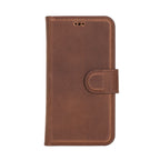 Liluri iPhone 12 Mini Detachable Leather Wallet Case