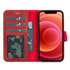 Liluri iPhone 12 Mini Detachable Leather Wallet Case