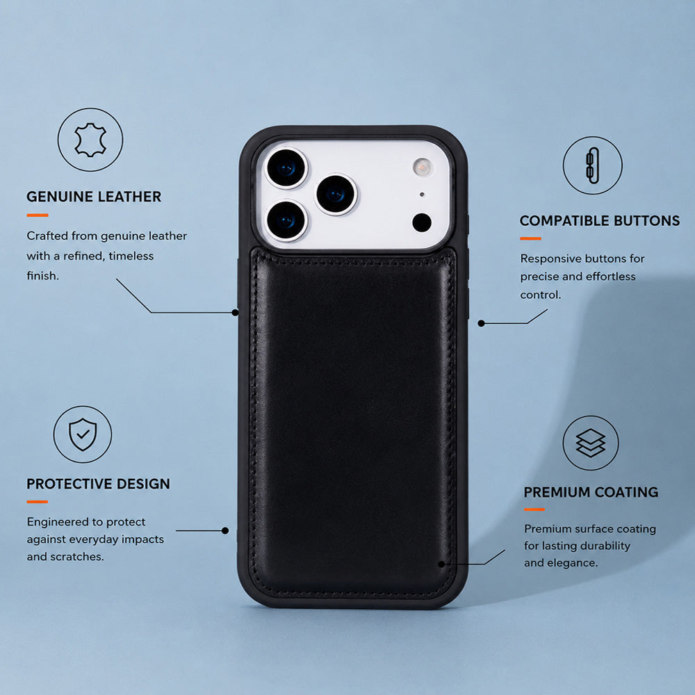 Flex Cover iPhone 18 Pro / 17 Pro Leather Case