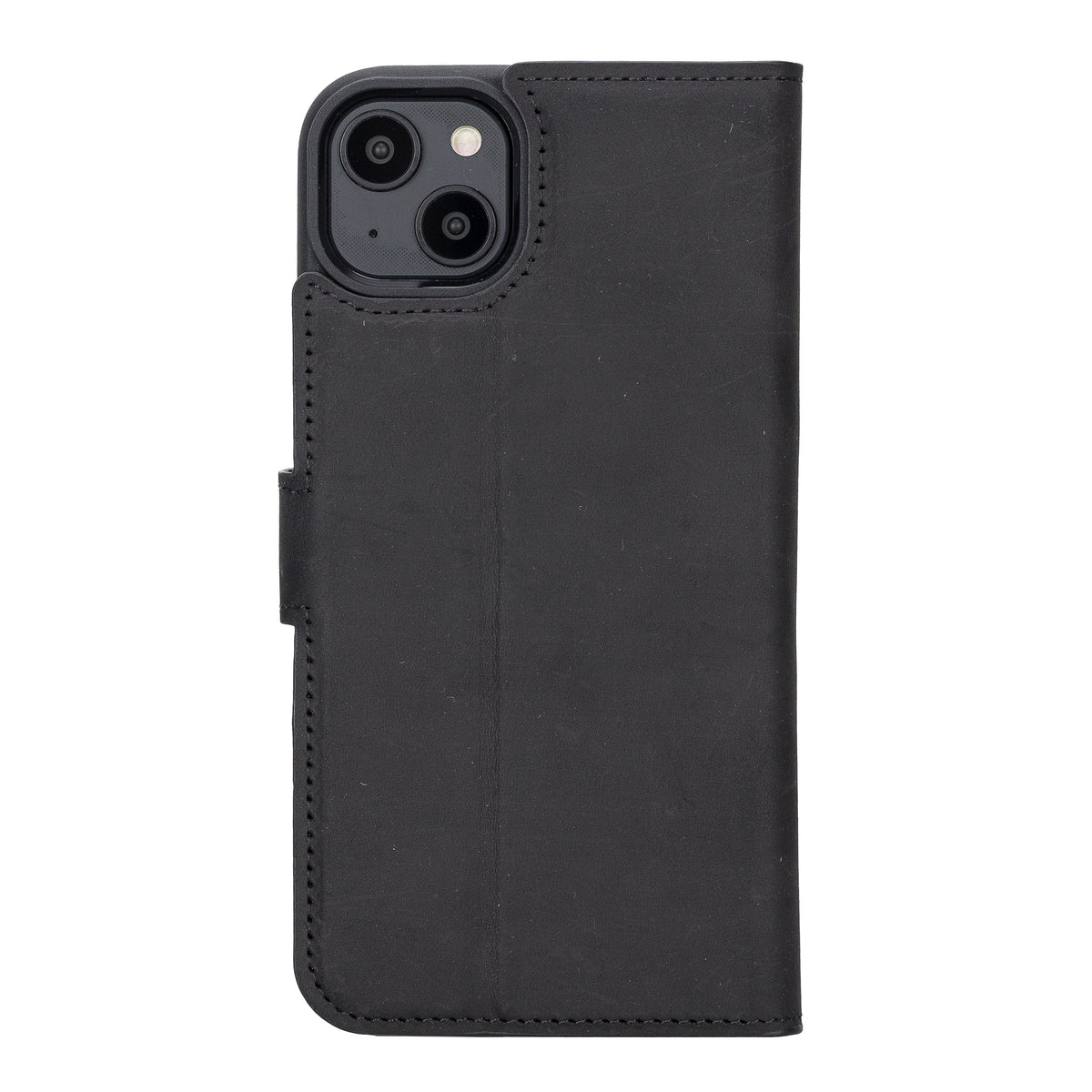 Liluri iPhone 14 Plus Detachable Leather Wallet Case