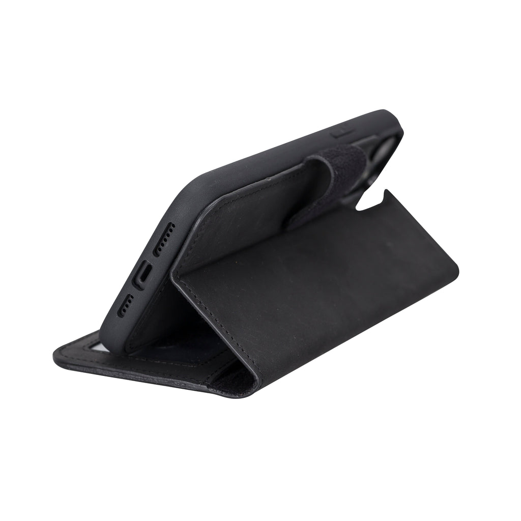 Liluri iPhone 14 Plus Detachable Leather Wallet Case