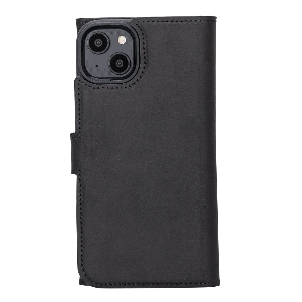Santa iPhone 14 Plus Leather Detachable Wallet Case