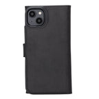 Santa iPhone 14 Plus Leather Detachable Wallet Case