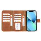 Santa iPhone 14 Plus Leather Detachable Wallet Case