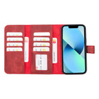 Santa iPhone 14 Plus Leather Detachable Wallet Case
