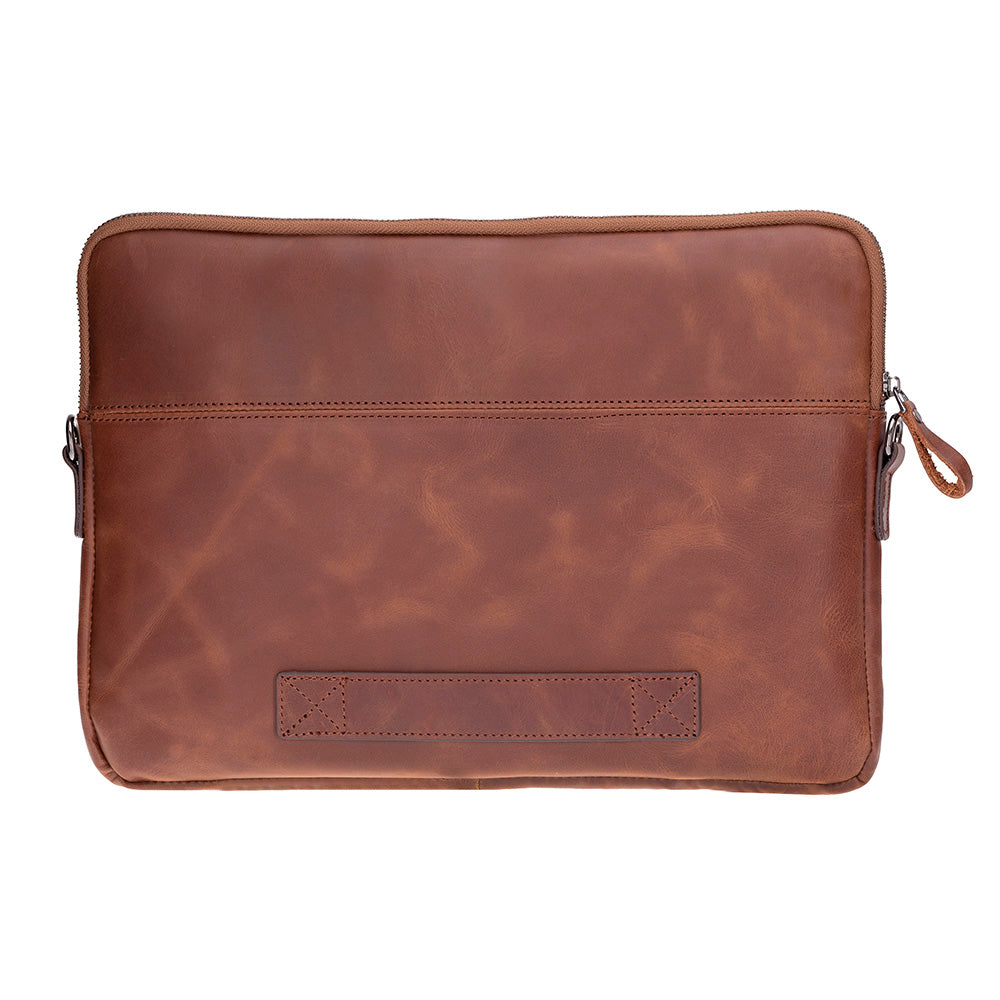 Leeds Slim Leather Laptop / Tablet Sleeve