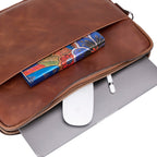 Leeds Slim Leather Laptop / Tablet Sleeve