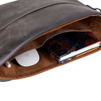 Leeds Slim Leather Laptop / Tablet Sleeve