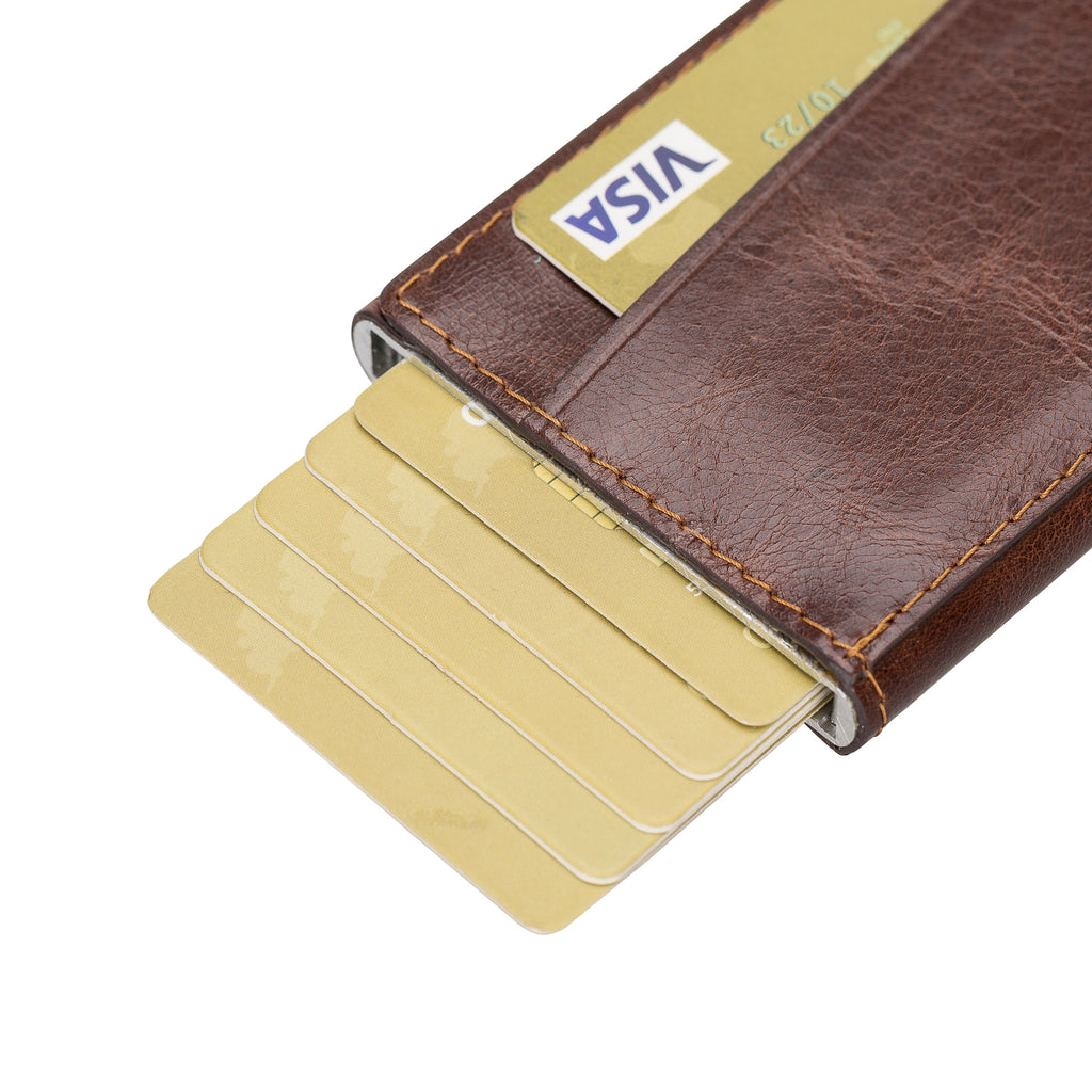 Torres Leather Pop-up Card Holder