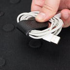 Leather Travel Cable Organizer