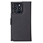 Santa iPhone 13 Pro Leather Detachable Wallet Case