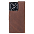Santa iPhone 13 Pro Leather Detachable Wallet Case