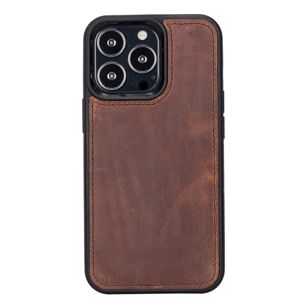 Santa iPhone 13 Pro Leather Detachable Wallet Case