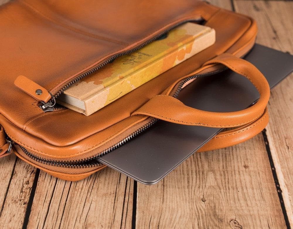 Apollo Geniun Leather Laptop Bag For 13"