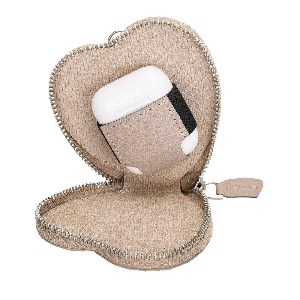 Apple Airpods Leather Case with Heart