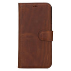 iPhone 15 Series Leather Wallet Case