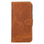 iPhone 15 Series Leather Wallet Case
